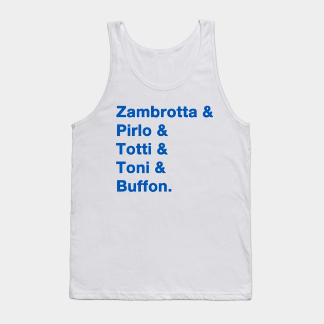 2006 Italy World Cup Tank Top by IdenticalExposure